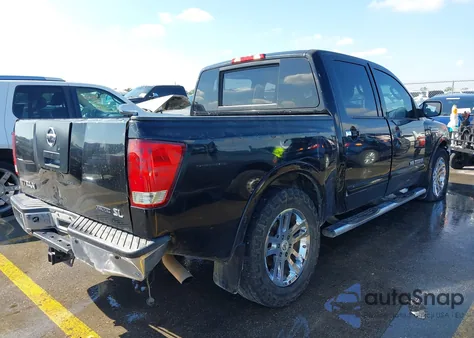 2011 Nissan Titan Sl из США, поврежденный, VIN 1N6BA0ED4BN305697